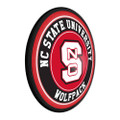 North Carolina State Wolfpack Round Slimline Lighted Wall Sign