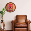 North Carolina State Wolfpack "Faux" Barrel Top Sign