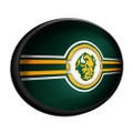 North Dakota State Bison Oval Slimline Lighted Wall Sign