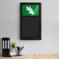 North Texas Mean Green Chalk Note Board