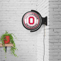 Ohio State Buckeyes Round Rotating Lighted Wall Sign