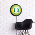 Oregon Ducks Round Slimline Lighted Wall Sign
