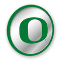 Oregon Ducks Modern Disc Mirrored Wall Sign