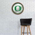 Oregon Ducks Barrel Top Mirrored Wall Sign
