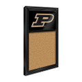 Purdue Boilermakers Cork Note Board