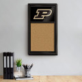 Purdue Boilermakers Cork Note Board