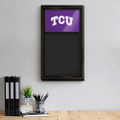 Texas Christian Horned Frogs Chalk Note Board