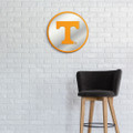 Tennessee Volunteers Modern Disc Mirrored Wall Sign