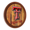 Texas Tech Red Raiders "Faux" Barrel Top Sign