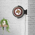 Texas State Bobcats Round Rotating Lighted Wall Sign