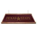 Texas State Bobcats Premium Wood Pool Table Light