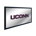 Connecticut Huskies Horizontal Framed Mirrored Wall Sign