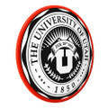 Utah Utes Modern Disc Wall Sign