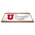 Utah Utes Premium Wood Pool Table Light