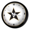 Vanderbilt Commodores Retro Lighted Wall Clock