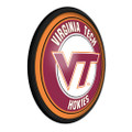 Virginia Tech Hokies Round Slimline Lighted Wall Sign