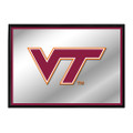 Virginia Tech Hokies Horizontal Framed Mirrored Wall Sign