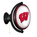 Wisconsin Badgers Oval Rotating Lighted Wall Sign