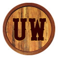 Wyoming Cowboys "Faux" Barrel Top Sign