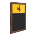 Wyoming Cowboys Chalk Note Board