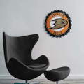 Anaheim Ducks Bottle Cap Wall Sign