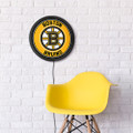Boston Bruins Round Slimline Lighted Wall Sign