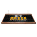 Boston Bruins Premium Wood Pool Table Light