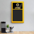 Boston Bruins Chalk Note Board