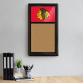 Chicago Blackhawks Cork Note Board
