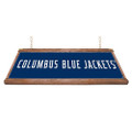 Columbus Blue Jackets Premium Wood Pool Table Light