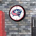 Columbus Blue Jackets Retro Lighted Wall Clock