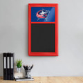 Columbus Blue Jackets Chalk Note Board
