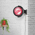 Detroit Red Wings Round Rotating Lighted Wall Sign