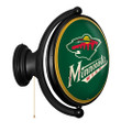 Minnesota Wild Oval Rotating Lighted Wall Sign
