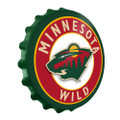 Minnesota Wild Bottle Cap Wall Sign