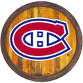 Montreal Canadiens "Faux" Barrel Top Sign
