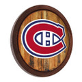 Montreal Canadiens "Faux" Barrel Top Sign