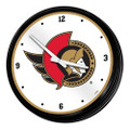 Ottawa Senators Retro Lighted Wall Clock