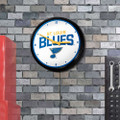 St. Louis Blues Retro Lighted Wall Clock
