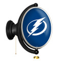 Tampa Bay Lightning Oval Rotating Lighted Wall Sign