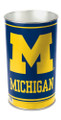 Michigan Wolverines Metal Wastebasket