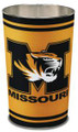 Missouri Tigers Metal Wastebasket