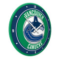 Vancouver Canucks Modern Disc Wall Clock