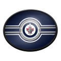 Winnipeg Jets Oval Slimline Lighted Wall Sign