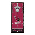 Arizona Cardinals Wood Bottle Opener