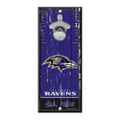 Baltimore Ravens Wood Bottle Opener