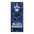 St. Louis Blues Wood Bottle Opener