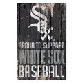 Chicago White Sox Proud to Support Wood Sign