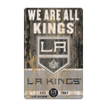 Los Angeles Kings Slogan Wood Sign