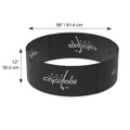 Washington Capitals 36" Round Steel Fire Ring